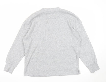 Womens UK Size 10 F&F Grey Pullover Jumper