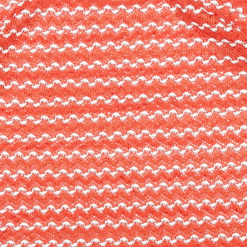 Womens UK Size 8 NEXT Orange Pullover Jumper