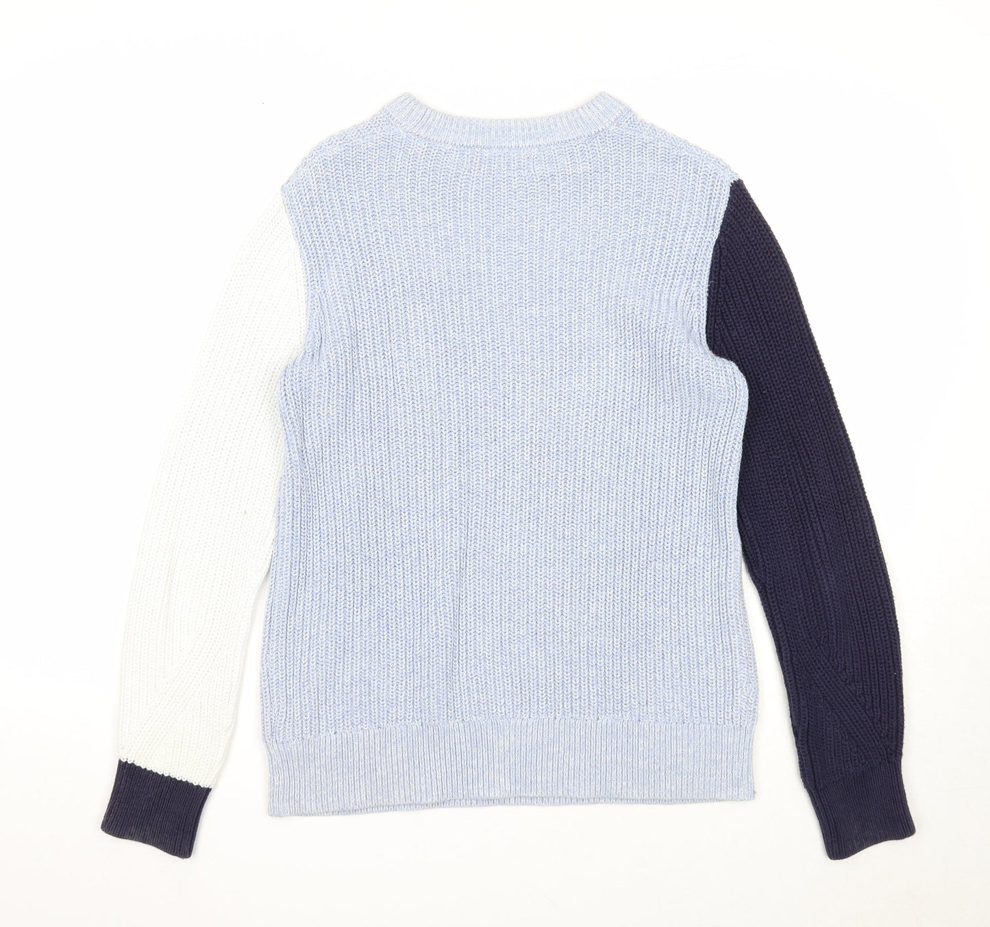 Womens UK Size S Marks and Spencer Blue Pullover Jumper