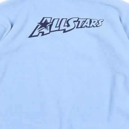 Henbury Mens Blue Polyester Pullover Sweatshirt Size S - Allstars