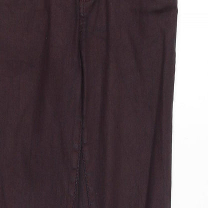 Womens UK Size 27 in LTB Slim Fit Skinny Red Jeans
