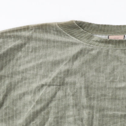 H&M Womens Green Cotton Pullover Sweatshirt Size XL Pullover