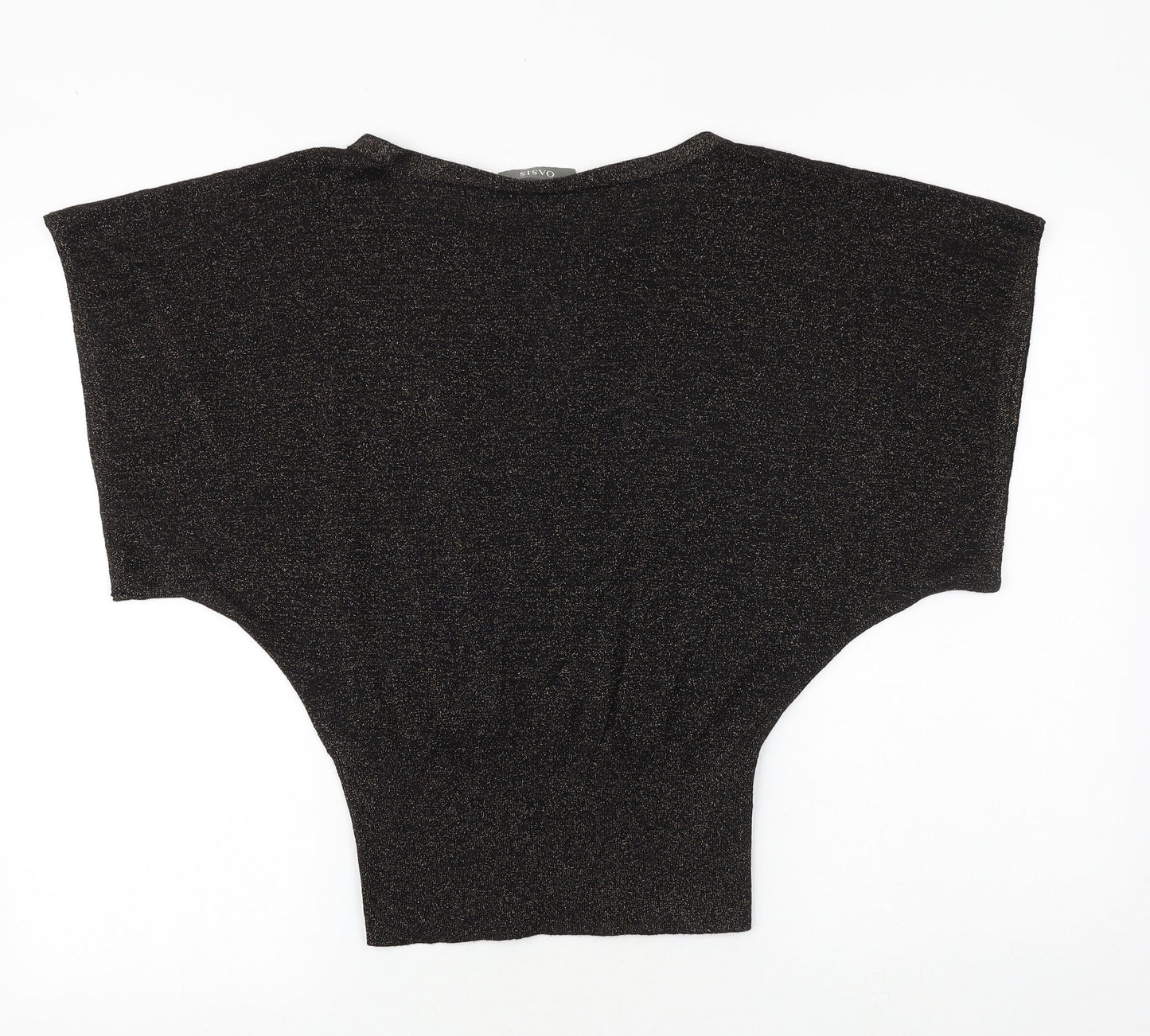 Womens UK Size S Oasis Black Pullover Jumper