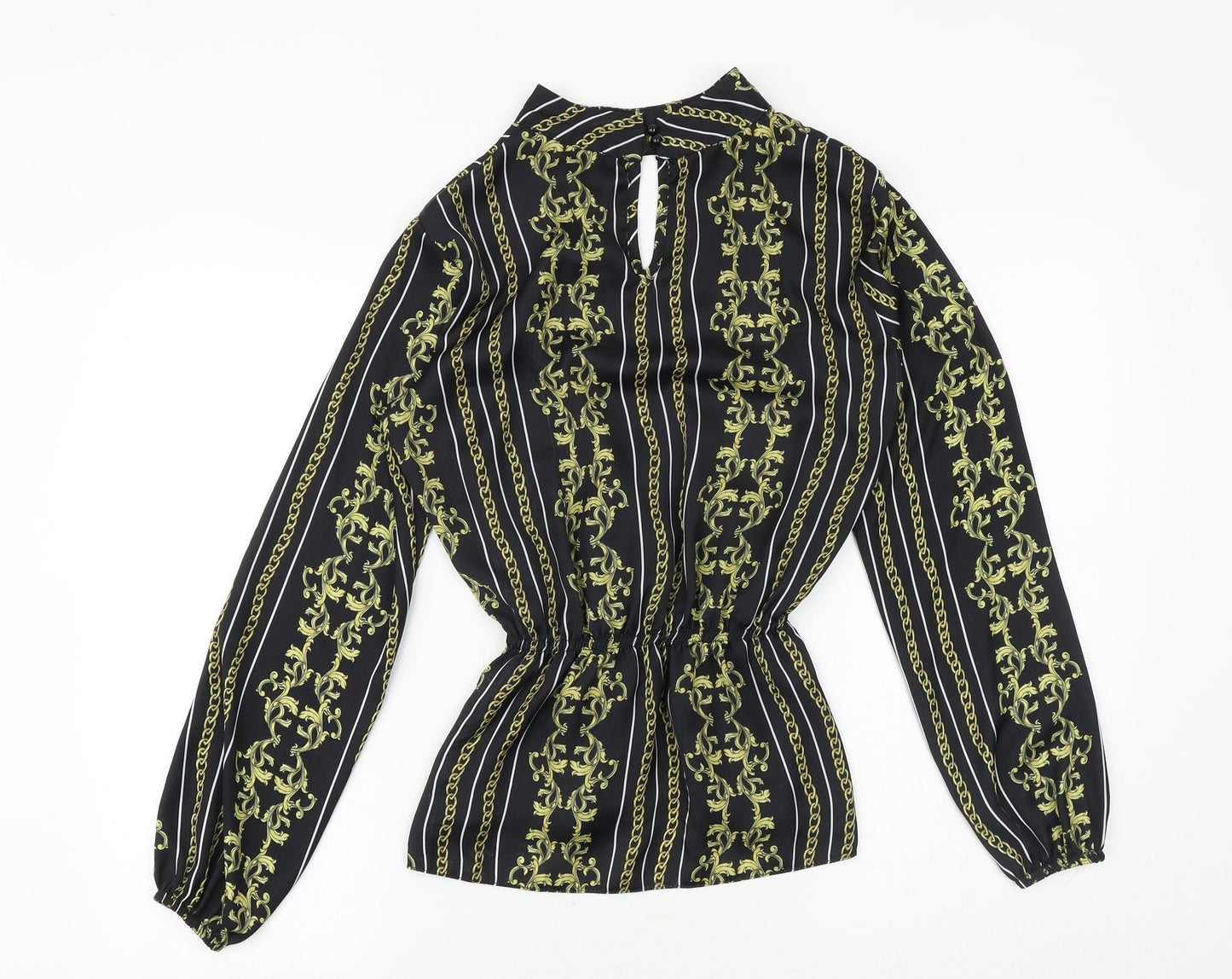 Womens UK Size 10 Select Black Basic Blouse