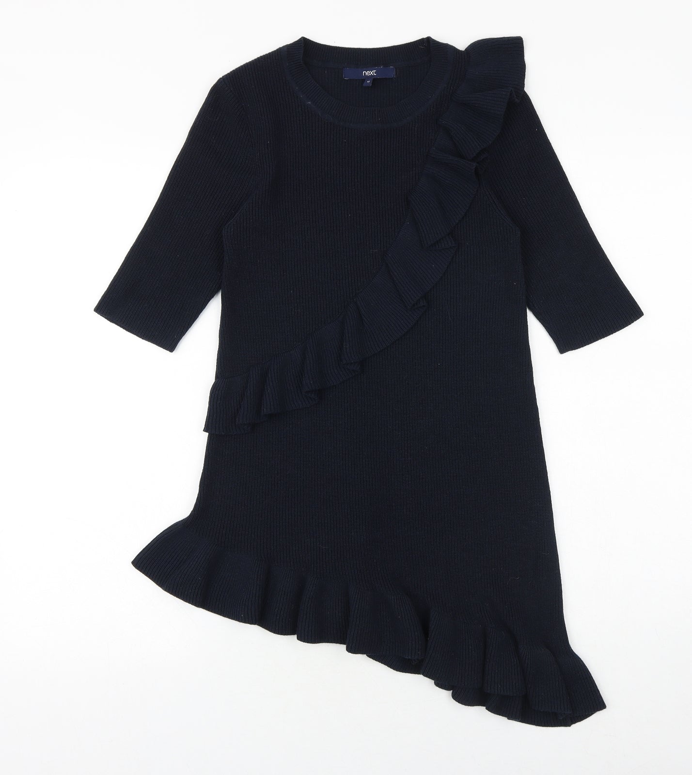Womens UK Size 12 NEXT Blue Pullover Jumper