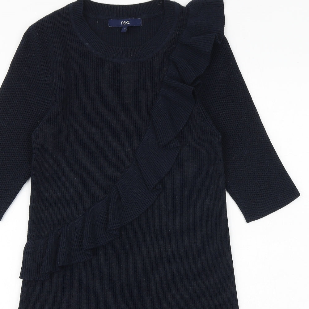 Womens UK Size 12 NEXT Blue Pullover Jumper