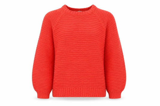Womens UK Size M Falmer heritage Red Pullover Jumper