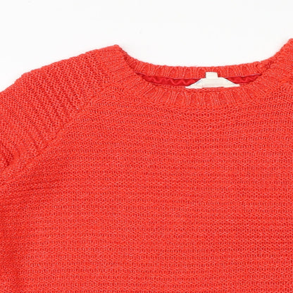 Womens UK Size M Falmer heritage Red Pullover Jumper
