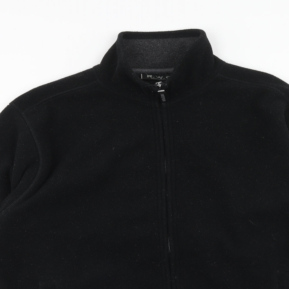 Mens UK Size M RWC Shop Black Jacket