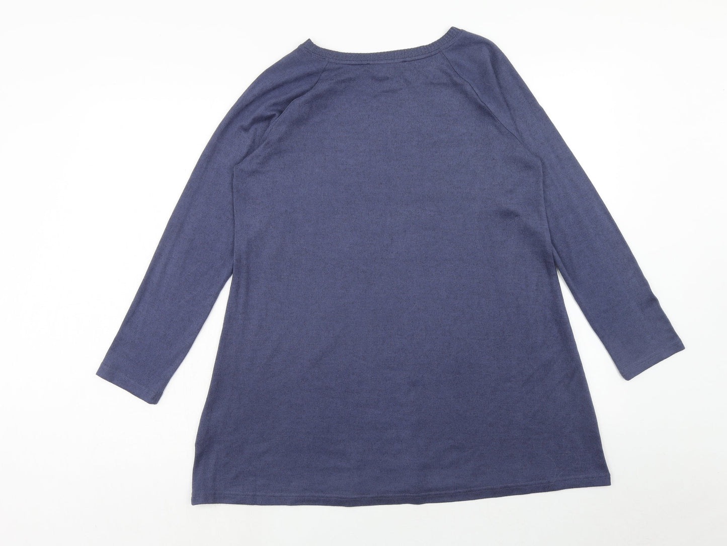 Womens UK Size 14 Marks and Spencer Purple Pullover Jumper