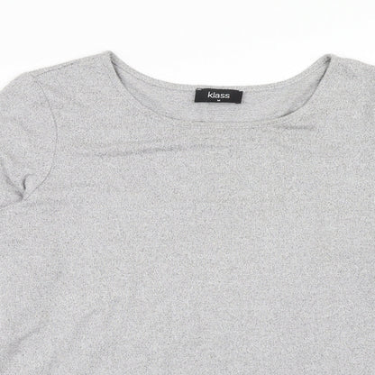 Womens UK Size M Klass Grey Pullover Jumper