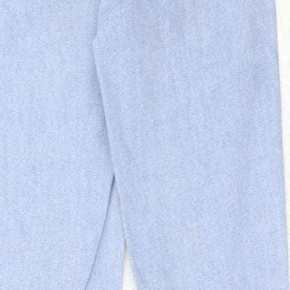 Womens UK Size 10 Marks and Spencer Regular Fit Skinny Blue Jeans