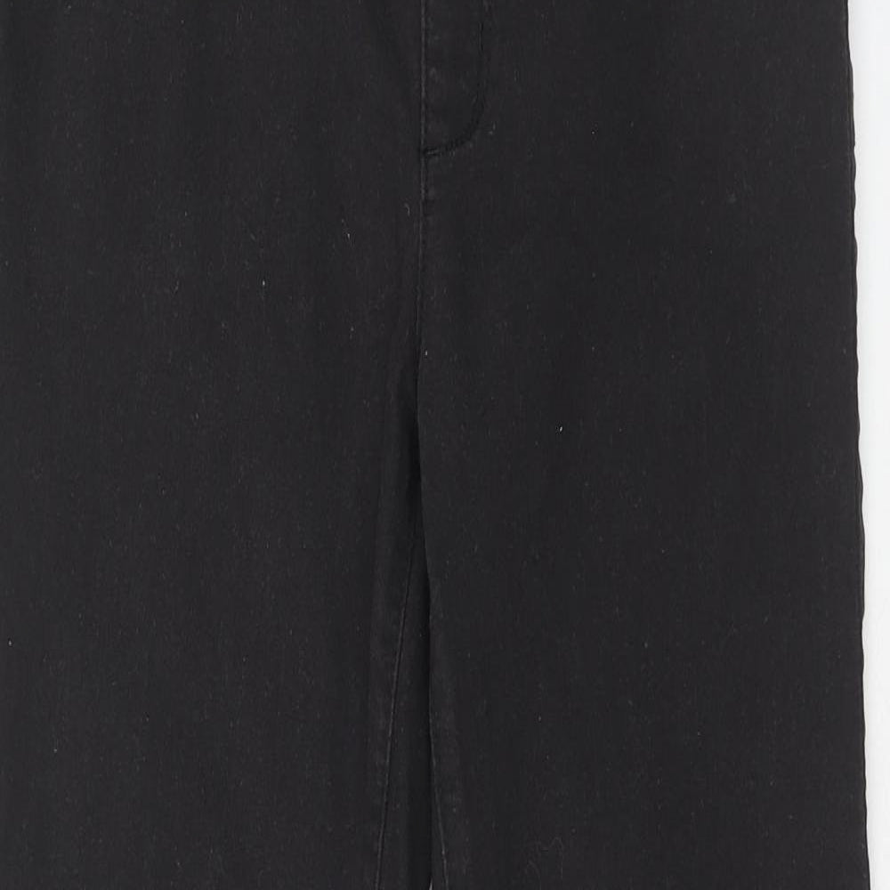 Denim & Co. Womens Black Cotton Jegging Jeans Size 12 Regular