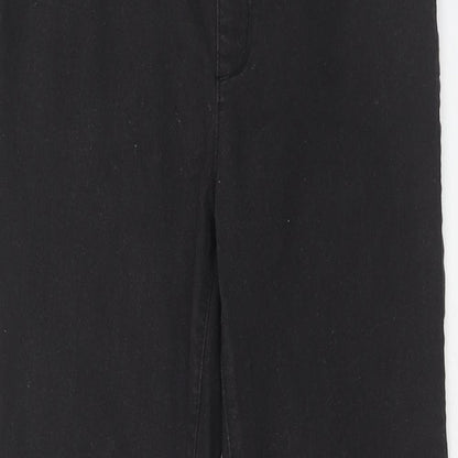 Denim & Co. Womens Black Cotton Jegging Jeans Size 12 Regular