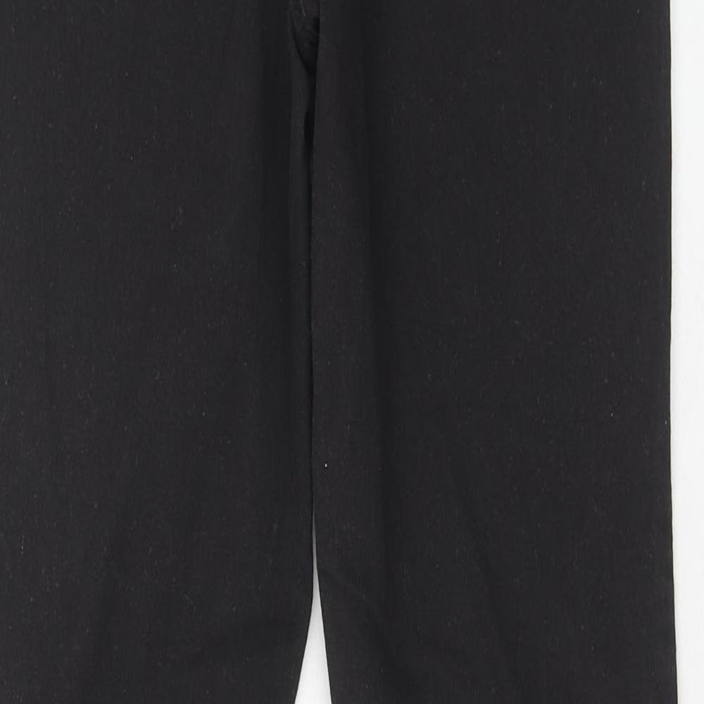 Denim & Co. Womens Black Cotton Jegging Jeans Size 12 Regular