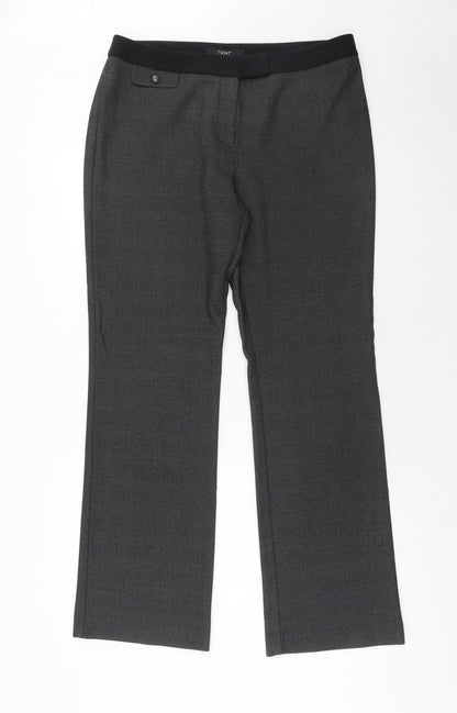 Womens UK Size 38 in NEXT Regular Fit  Grey Trousers