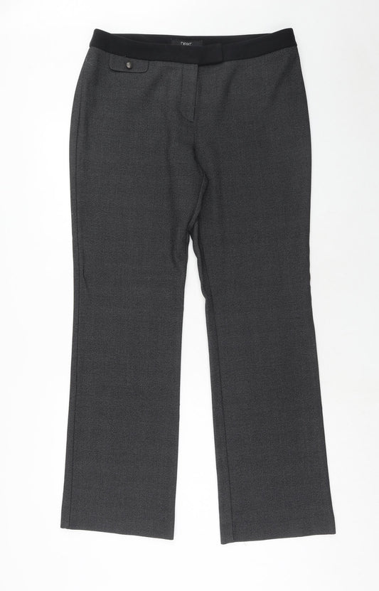 Womens UK Size 38 in NEXT Regular Fit  Grey Trousers