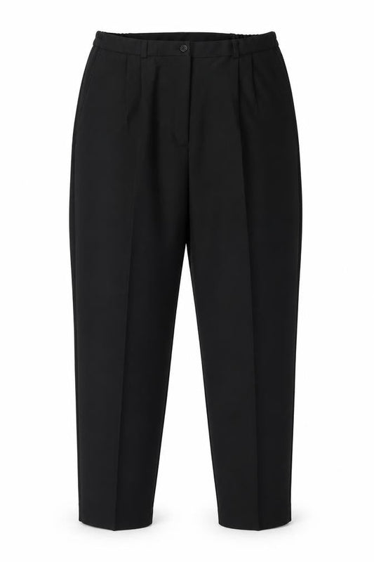 Womens UK Size 18 Daxon Regular Fit  Black Trousers