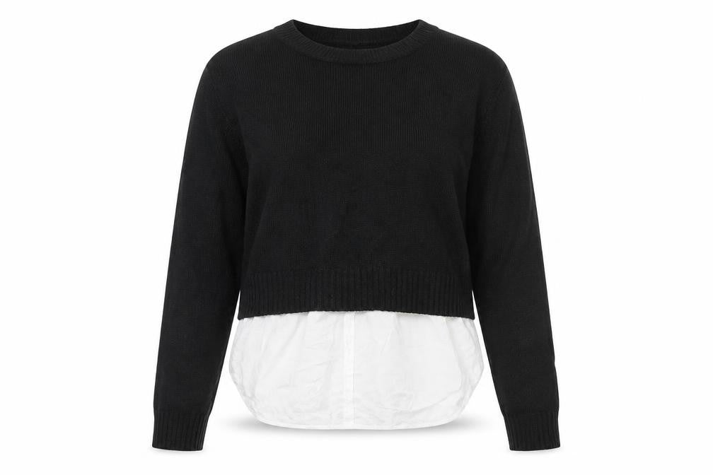 Womens UK Size S H&M Black Pullover Jumper