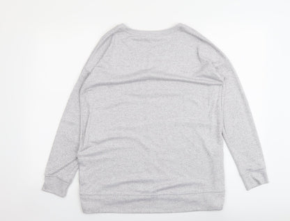 Womens UK Size 12 NEXT Grey Pullover Jumper