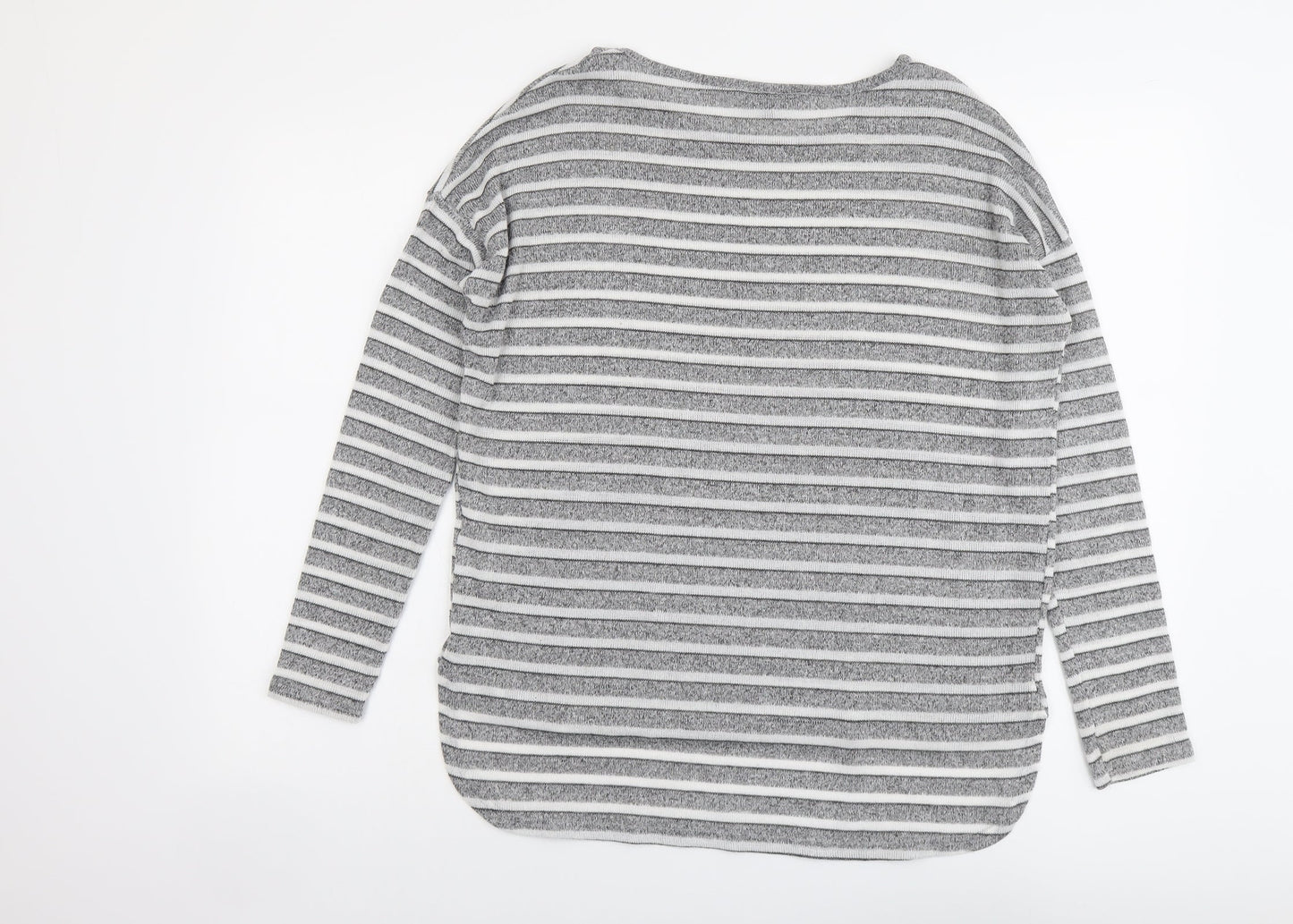 Womens UK Size 8 New Look Grey Pullover Jumper