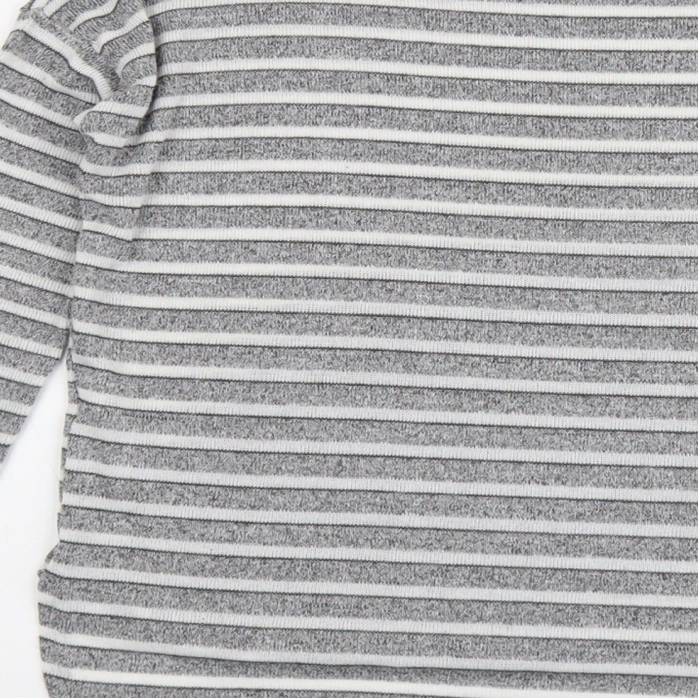 Womens UK Size 8 New Look Grey Pullover Jumper