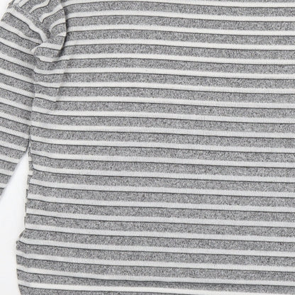 Womens UK Size 8 New Look Grey Pullover Jumper