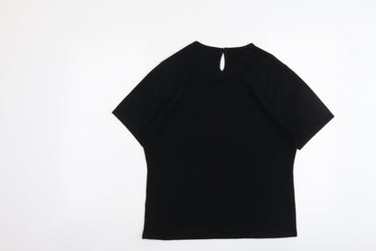 Womens UK Size M Bonmarché Black Pullover Jumper