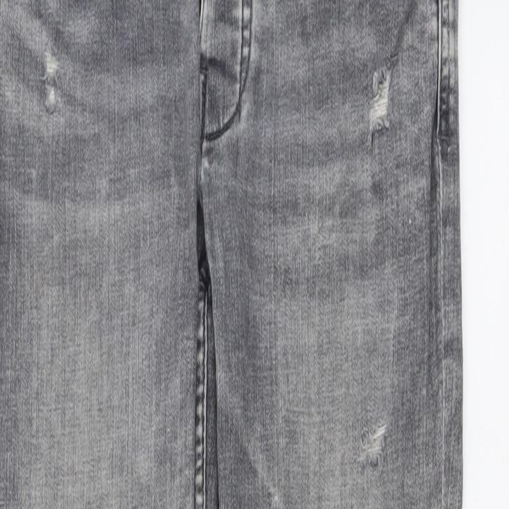 Denim & Co. Mens Blue Cotton Skinny Jeans Size 30 in L32 in Regular Button