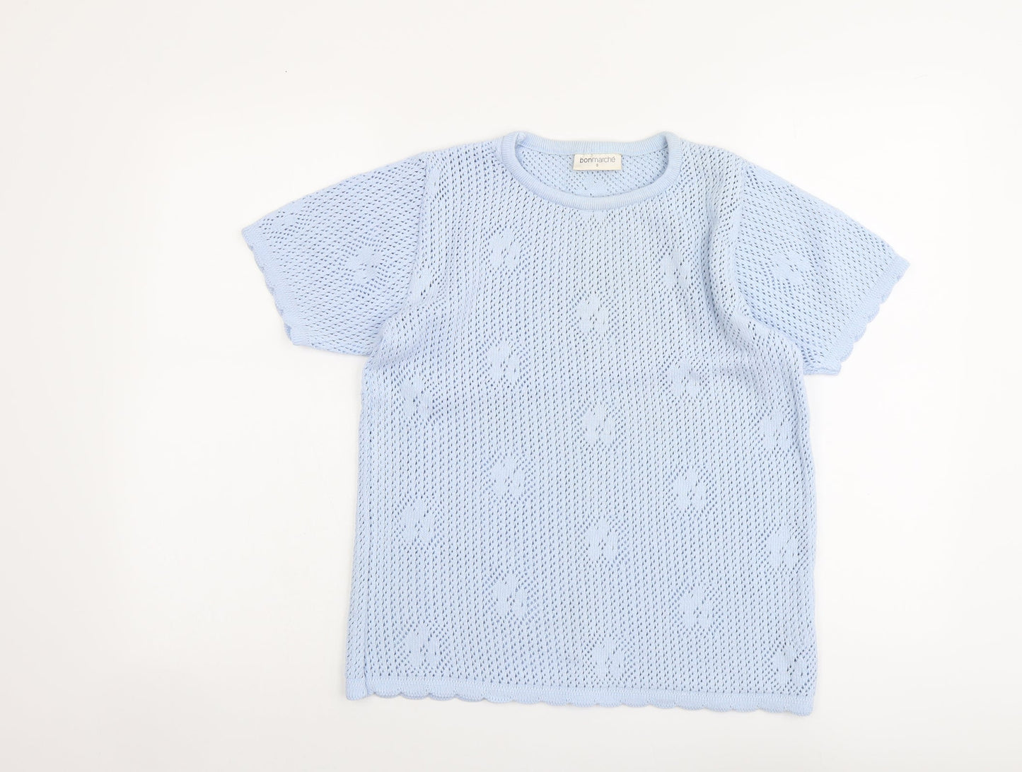Womens UK Size S Bonmarché Blue Pullover Jumper