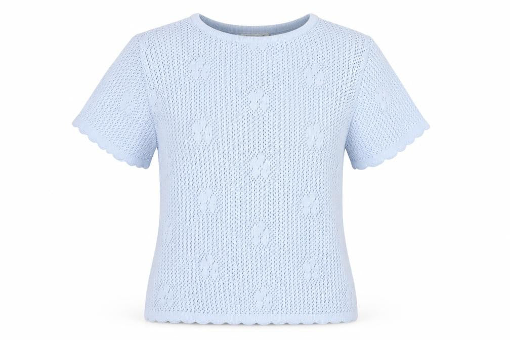 Womens UK Size S Bonmarché Blue Pullover Jumper