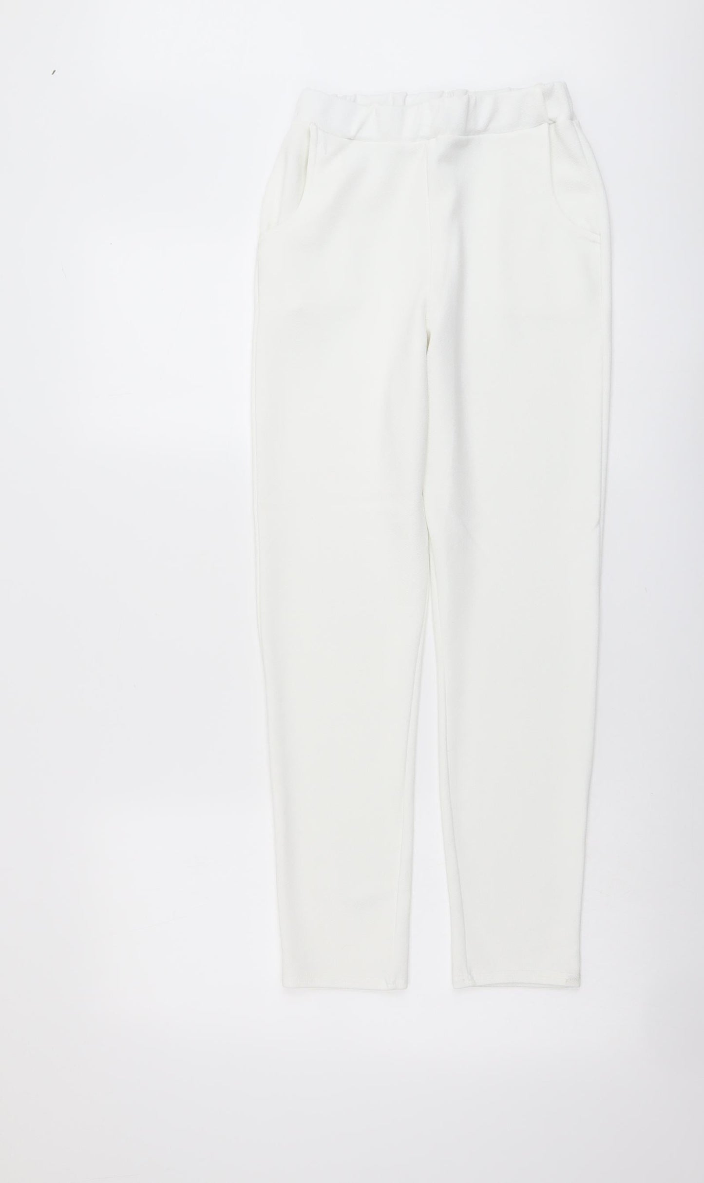 Womens UK Size 8 I SAW IT FIRST Regular Fit  Ivory Trousers