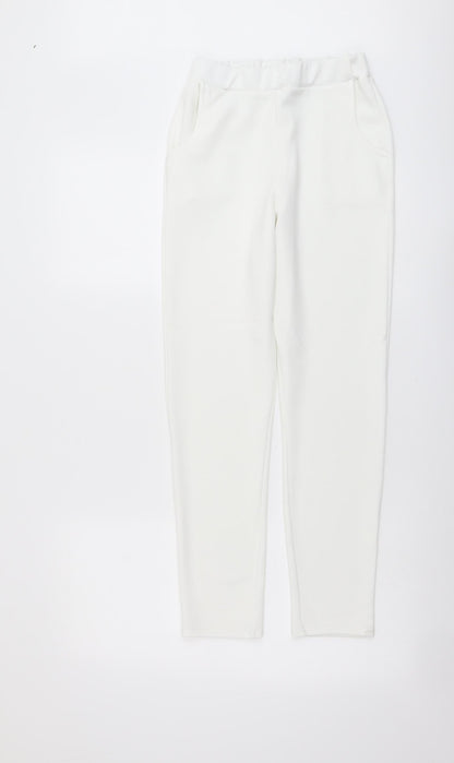 Womens UK Size 8 I SAW IT FIRST Regular Fit  Ivory Trousers