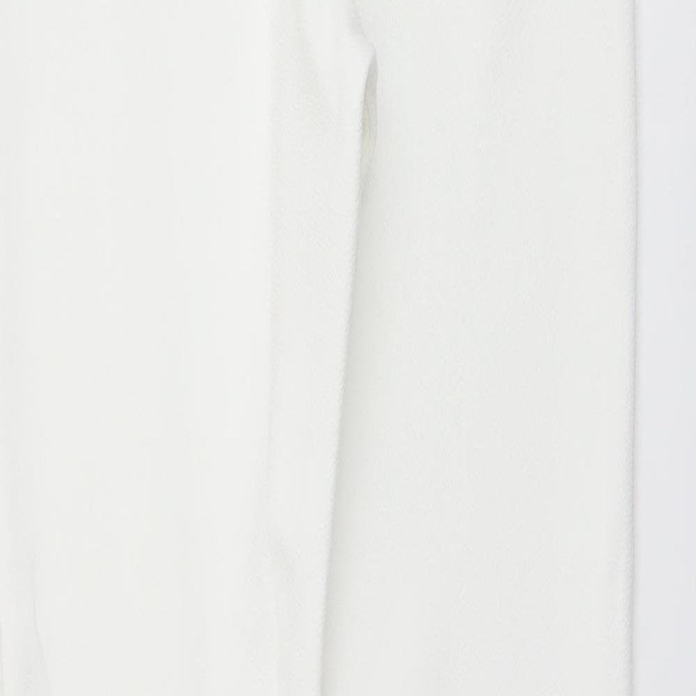 Womens UK Size 8 I SAW IT FIRST Regular Fit  Ivory Trousers