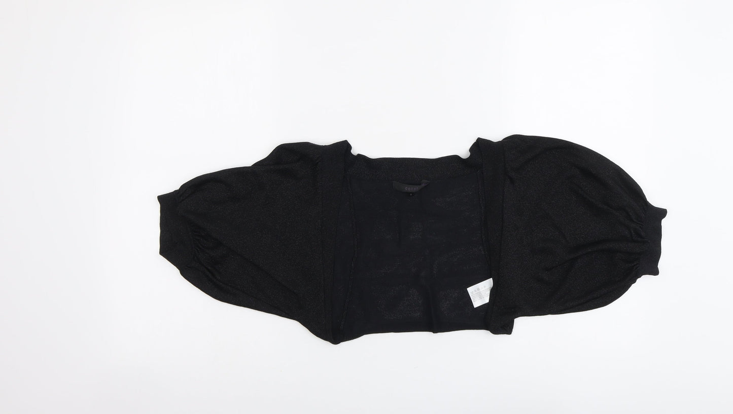 Womens UK Size S Coast Black Cardigan Jumper