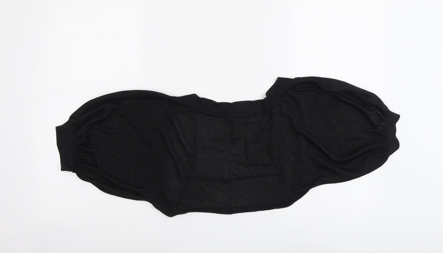 Womens UK Size S Coast Black Cardigan Jumper