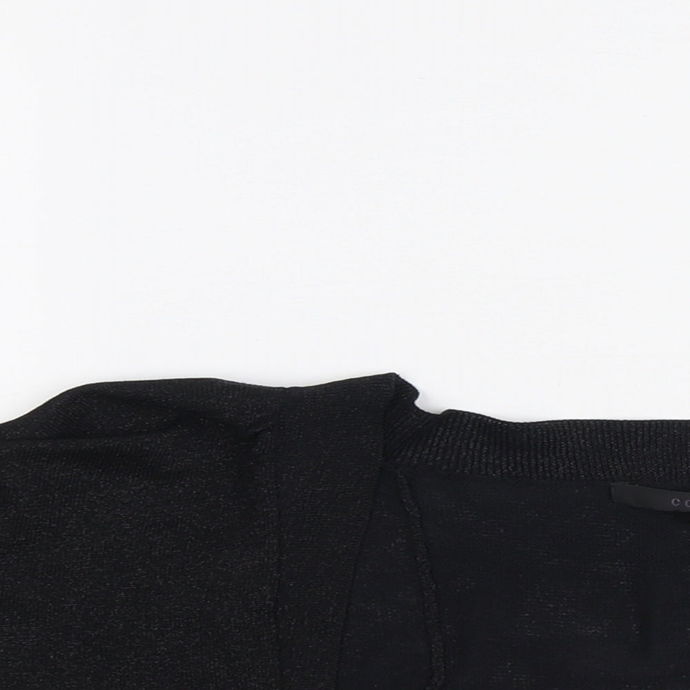 Womens UK Size S Coast Black Cardigan Jumper