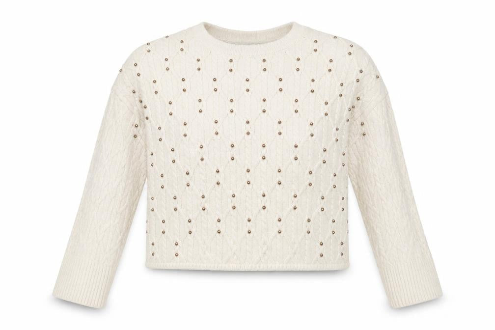 Womens UK Size XS River Island Beige Pullover Jumper