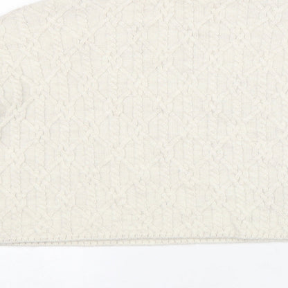 Womens UK Size XS River Island Beige Pullover Jumper