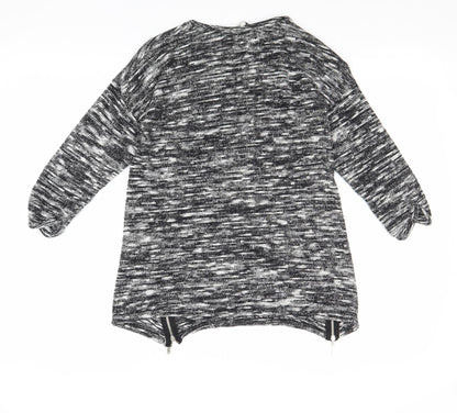 Womens UK Size 8 Peacocks Grey Pullover Jumper