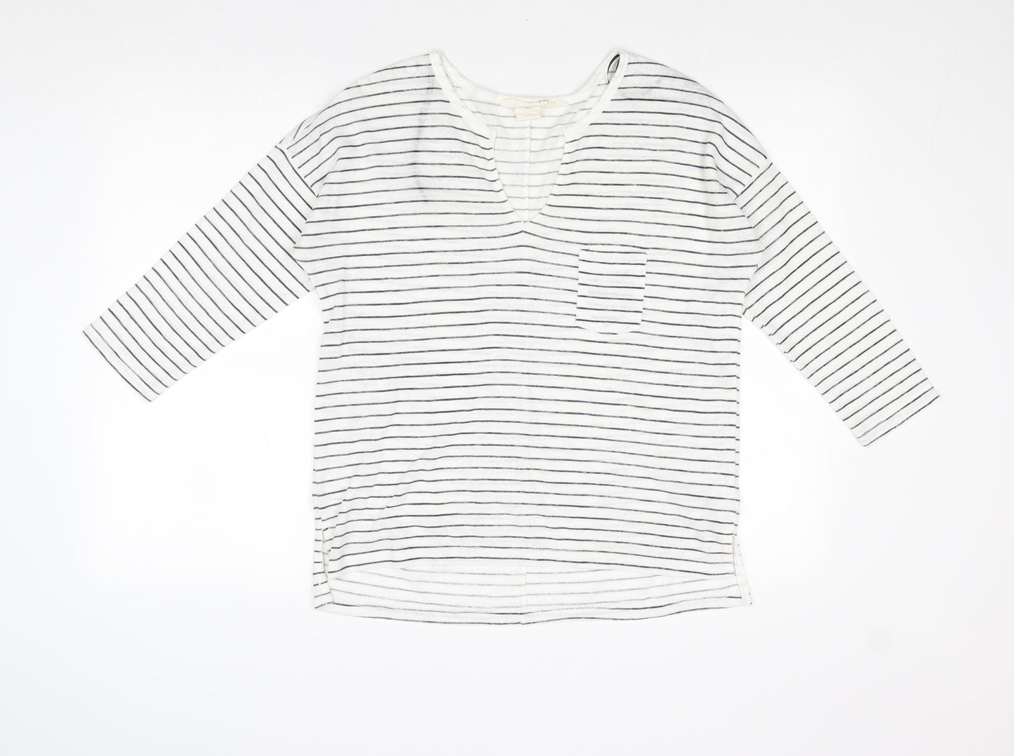 Womens UK Size M L.O.G.G White Pullover Jumper