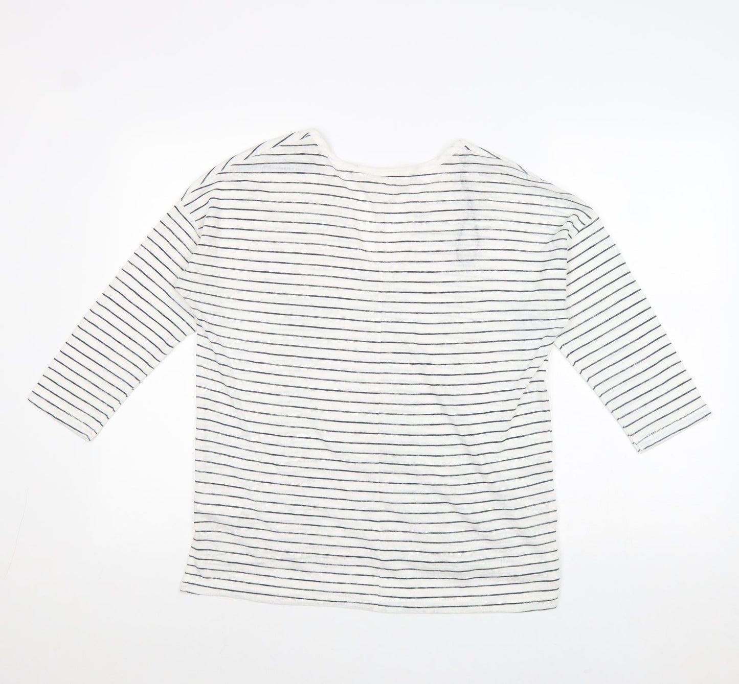 Womens UK Size M L.O.G.G White Pullover Jumper