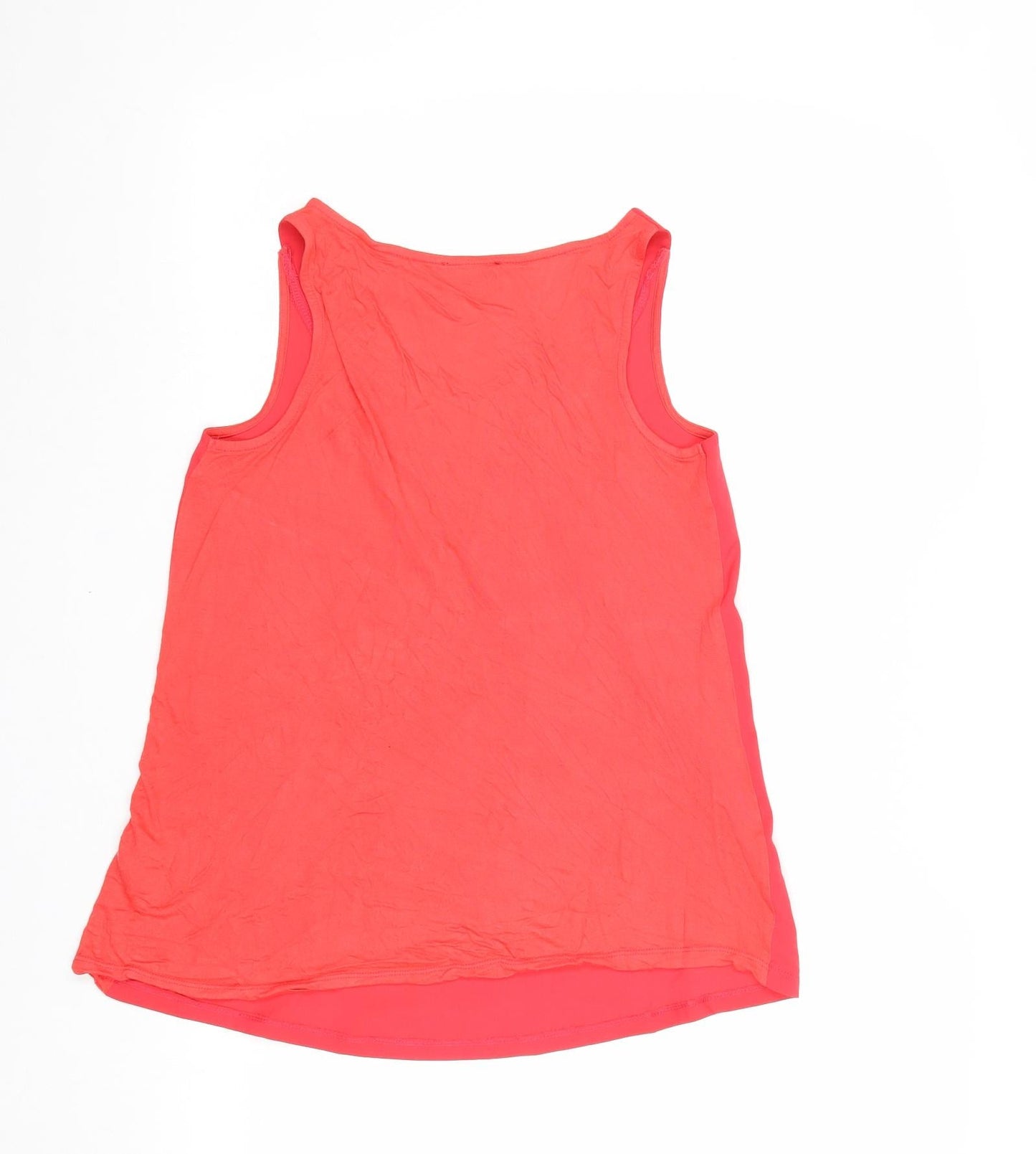 Womens UK Size 10 Warehouse Red Basic Tank
