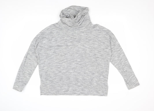Womens UK Size L New Look Grey Pullover Jumper