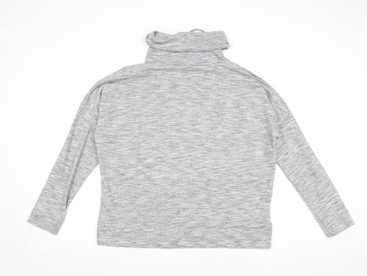 Womens UK Size L New Look Grey Pullover Jumper