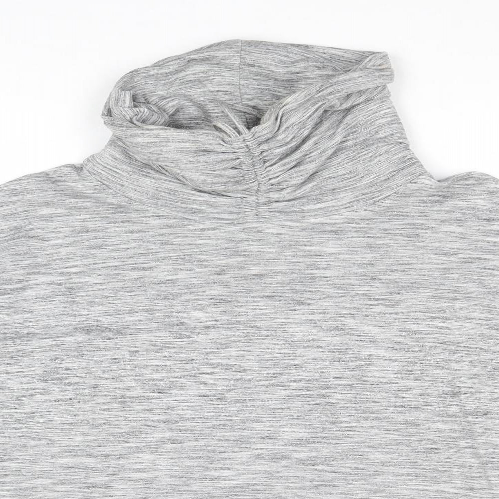 Womens UK Size L New Look Grey Pullover Jumper