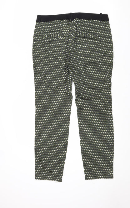 Womens UK Size M Zara Regular Fit  Black Trousers