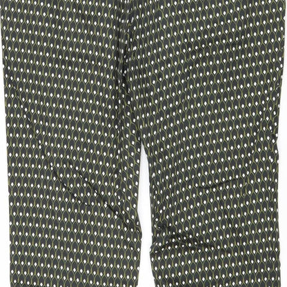 Womens UK Size M Zara Regular Fit  Black Trousers