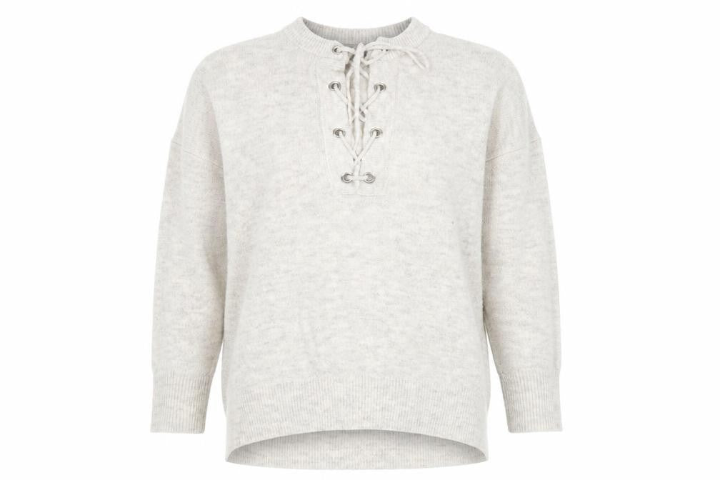 Womens UK Size M Atmosphere Beige Pullover Jumper