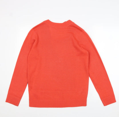 Womens UK Size 12 BPC Red Pullover Jumper